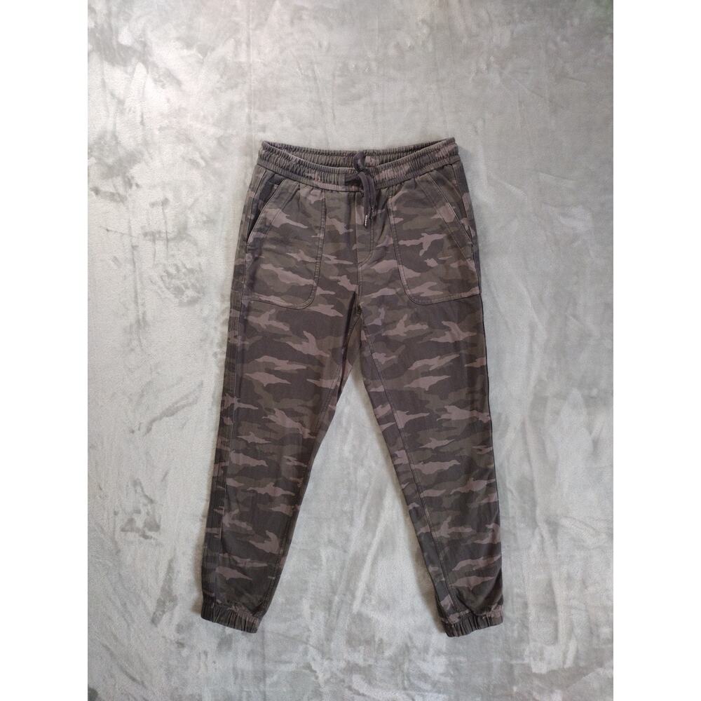 Athleta Pants Womens 8 Gray Camo Farallon Jogger Athleisure Sports Yoga